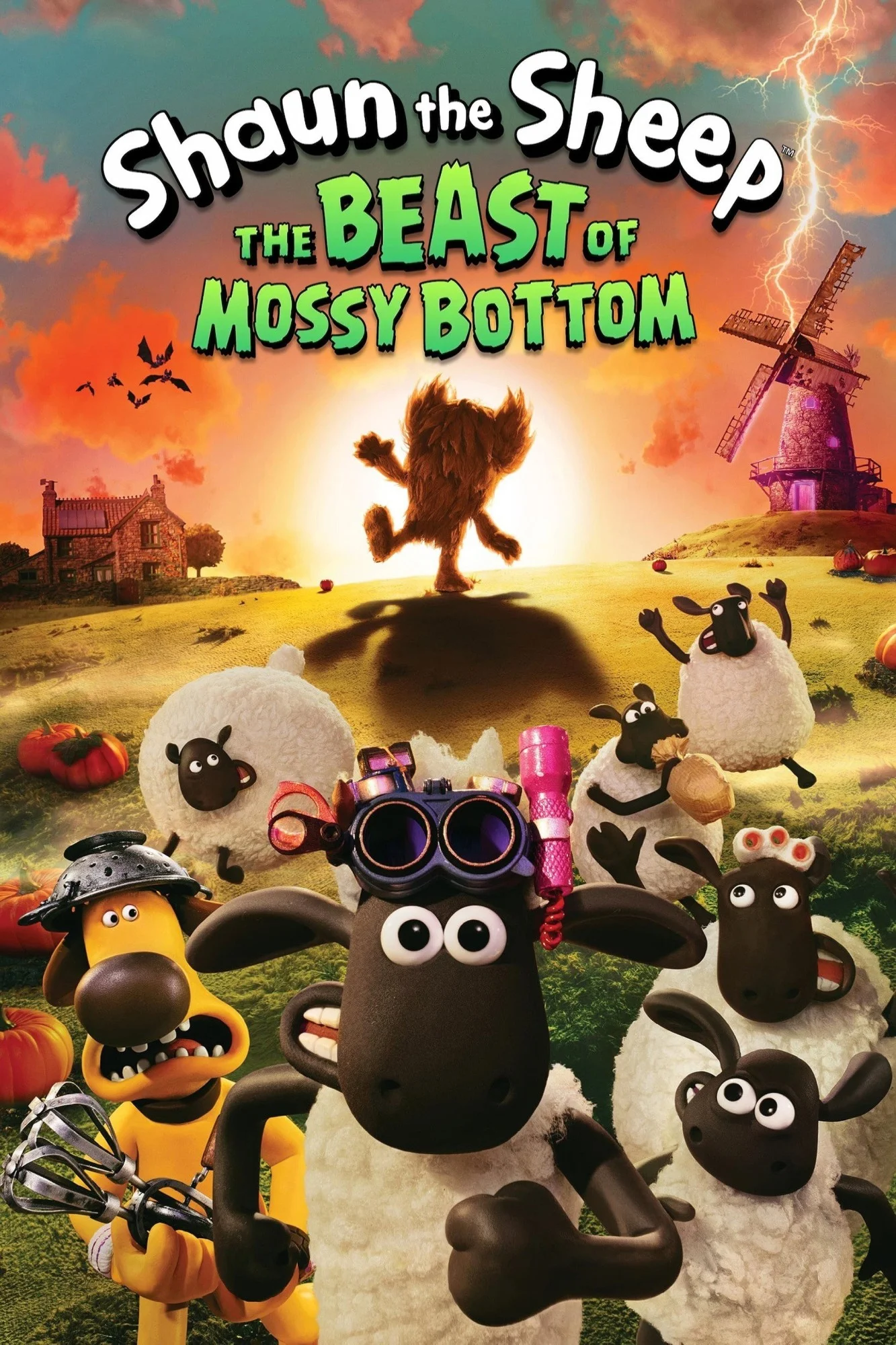 بره ناقلا: هیولای ماسی باتم (Shaun the Sheep: The Beast of Mossy Bottom)
